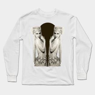 Odalisque actress dancing 1920s Long Sleeve T-Shirt